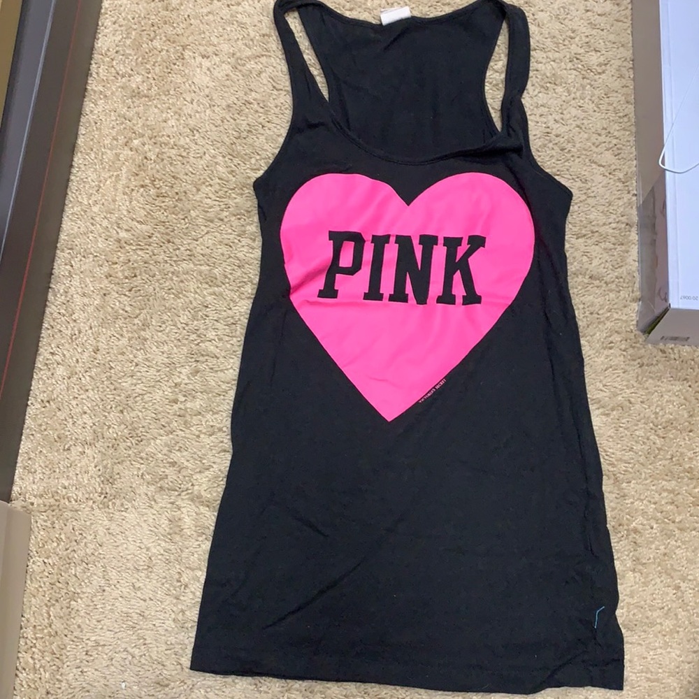 Victoria secret long racer back tank